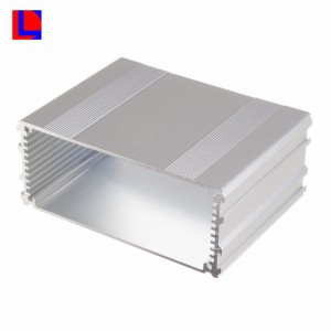 Boa superfície de alumínio eletrônico extrudado / caixa com parafusos